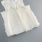 Strapless Ruffle Corset Top H6662