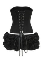 Strapless Ruffle Mini Dress H6513