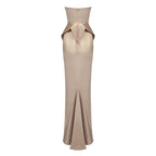 Strapless Satin Mermaid Gown H5979