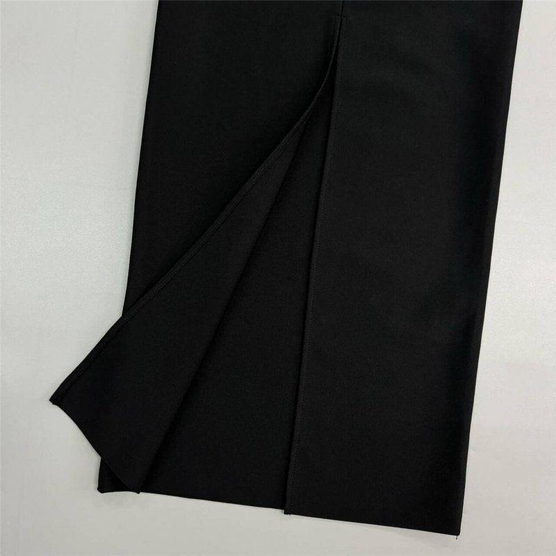 Strapless Sequin Bandage Maxi Dress H6644