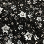 Strapless Sequin Embellished Maxi Dress H6355