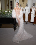 Strapless Sequin Mermaid Gown H7131