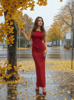 Strapless Sequin Mesh Mermaid Dress H7065