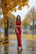Strapless Sequin Mesh Mermaid Dress H7065