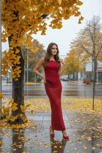 Strapless Sequin Mesh Mermaid Dress H7065