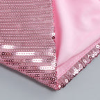 Strapless Sequin Wrap Maxi Dress H6058