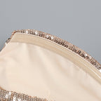 Strapless Sequin Wrap Maxi Dress H6058