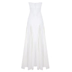Strapless Sheer Panel Mermaid Gown H6572