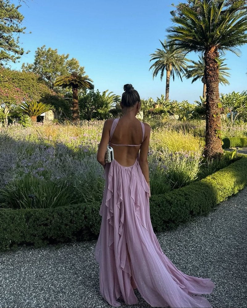 Strapless Starfish Embellished Maxi Dress H6830