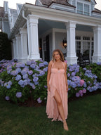 Strapless Starfish Embellished Maxi Dress H6830
