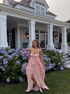 Strapless Starfish Embellished Maxi Dress H6830