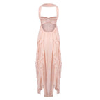 Strapless Starfish Embellished Maxi Dress H6830