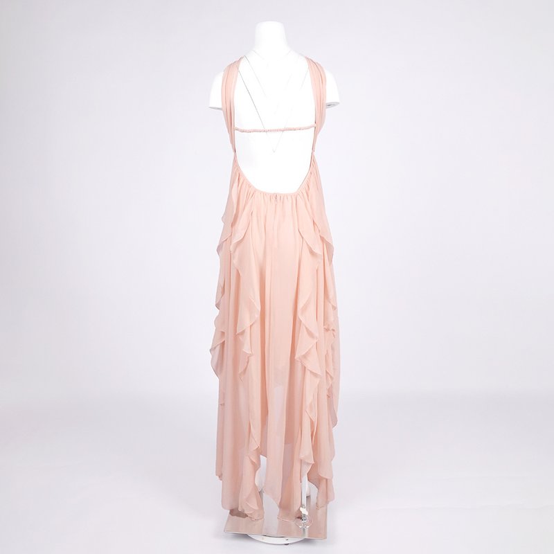 Strapless Starfish Embellished Maxi Dress H6830