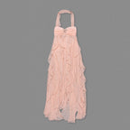 Strapless Starfish Embellished Maxi Dress H6830