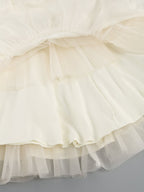 Strapless Tulle Hem Mini Dress H6288