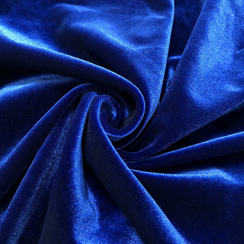 Strapless Velvet Gown with Feather Sleeves H6473