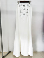 Two-Piece Embellished Mermaid Gown H7043