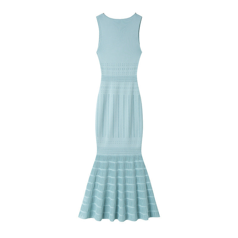 V-Neck Embellished Mermaid Gown H6775