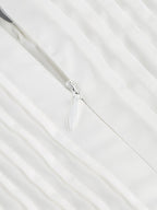 White Corset Strap Mini Dress H6290