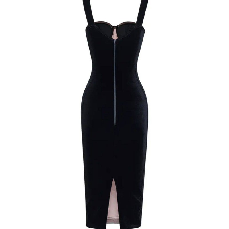 White Ruched Sheer Midi Dress H5795