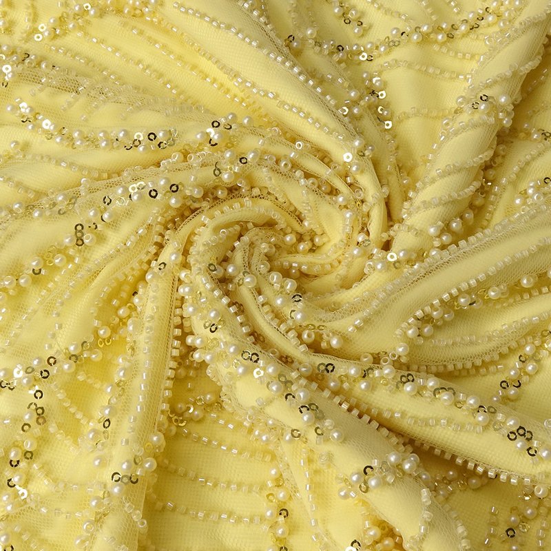 Yellow Bow Halter Mermaid Gown H7029