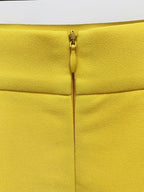Yellow Embellished Two-Piece Mini Dress H6232