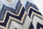 Zigzag Pattern Maxi Slip Dress H6772