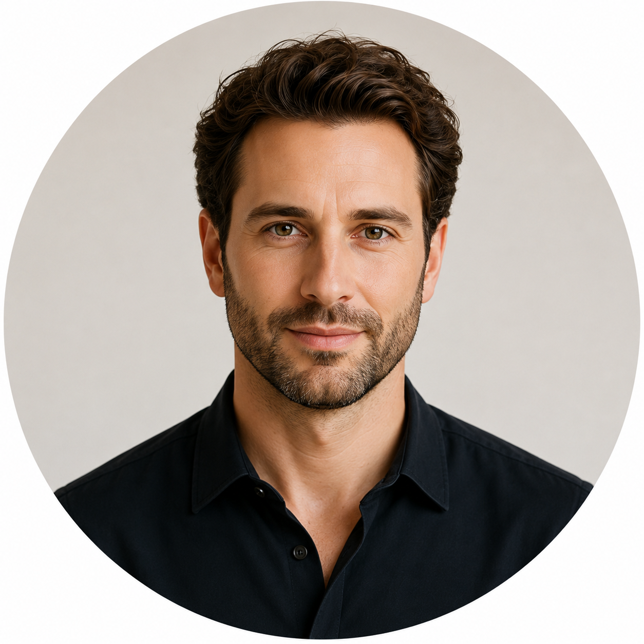 Anonymized client (placeholder portrait)